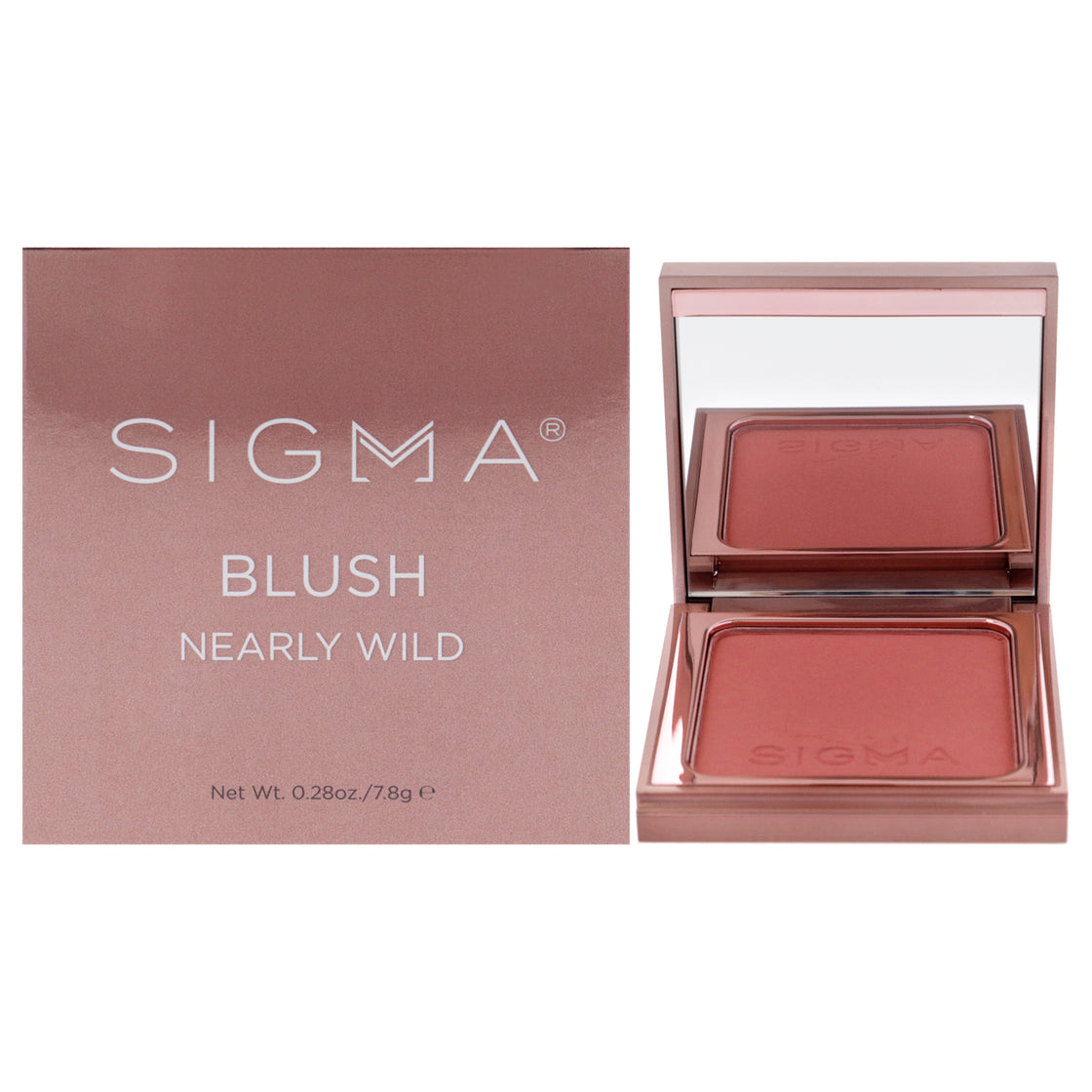 Powder Blush - Nearly Wild by SIGMA for Women - 0.28 oz Blush