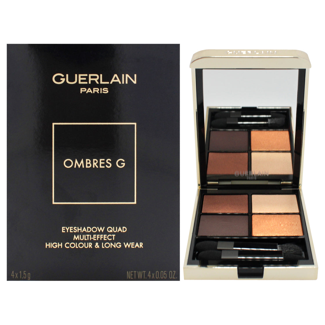 Ombres G Eyeshadow Quad - 940 Royal Jungle by Guerlain for Women - 0.20 oz Eye Shadow