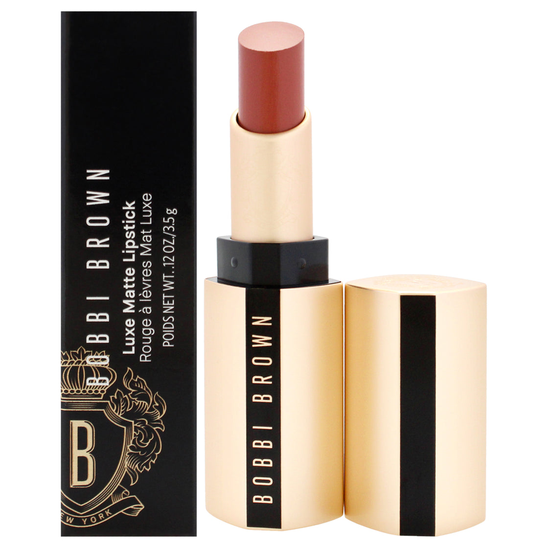 Luxe Matte Lipstick - 138 Parkside by Bobbi Brown for Women - 0.12 oz Lipstick