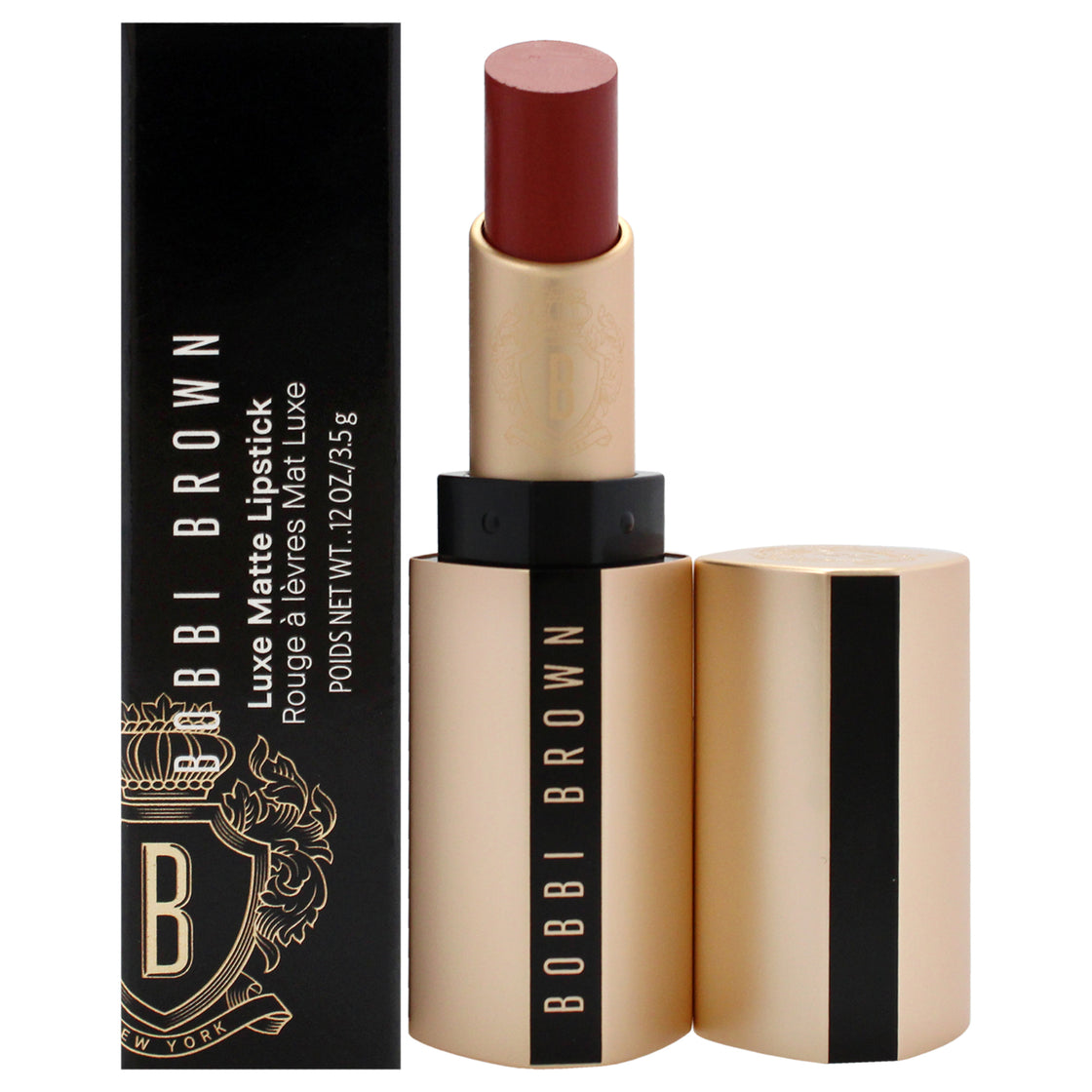 Luxe Matte Lipstick - 04 Claret by Bobbi Brown for Women - 0.12 oz Lipstick