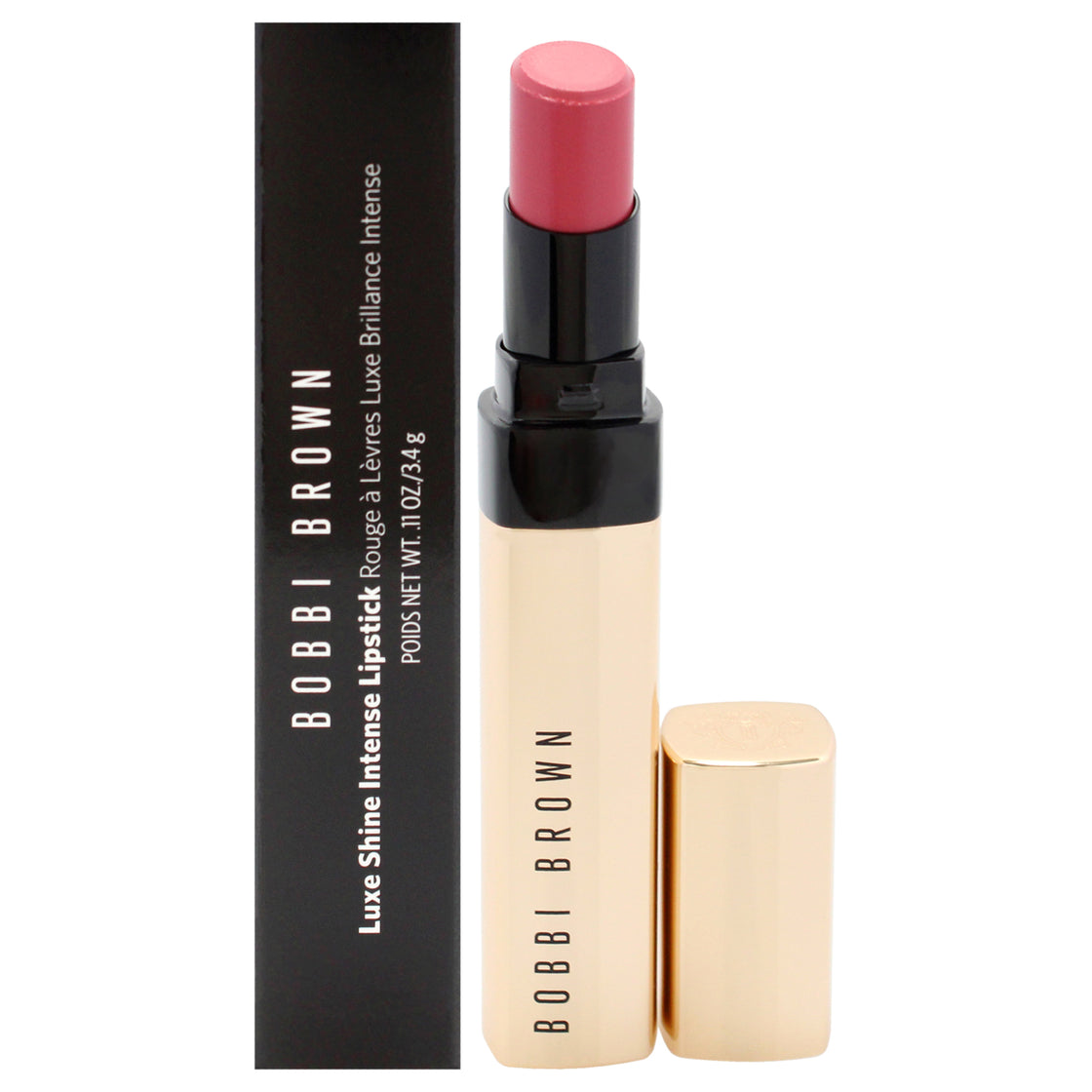 Luxe Shine Intense Lipstick - Paris Pink by Bobbi Brown for Women - 0.11 oz Lipstick