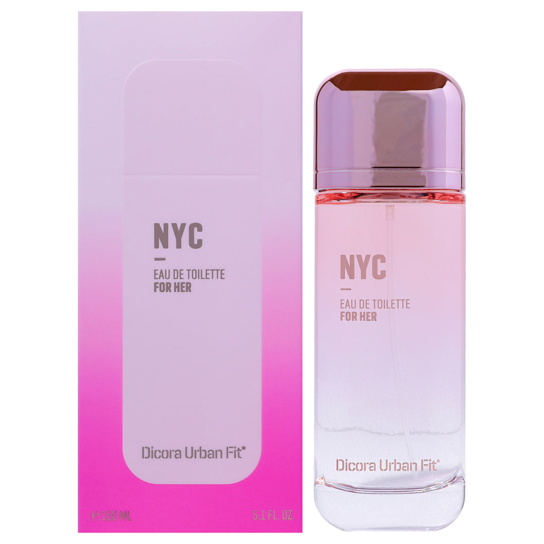 NYC by Dicora Urban Fit for Women - 5.1 oz EDT Spray