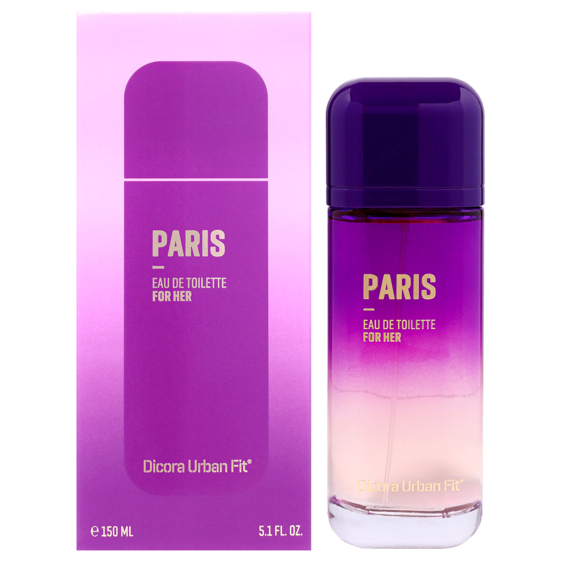 Paris by Dicora Urban Fit for Women - 5.1 oz EDT Spray