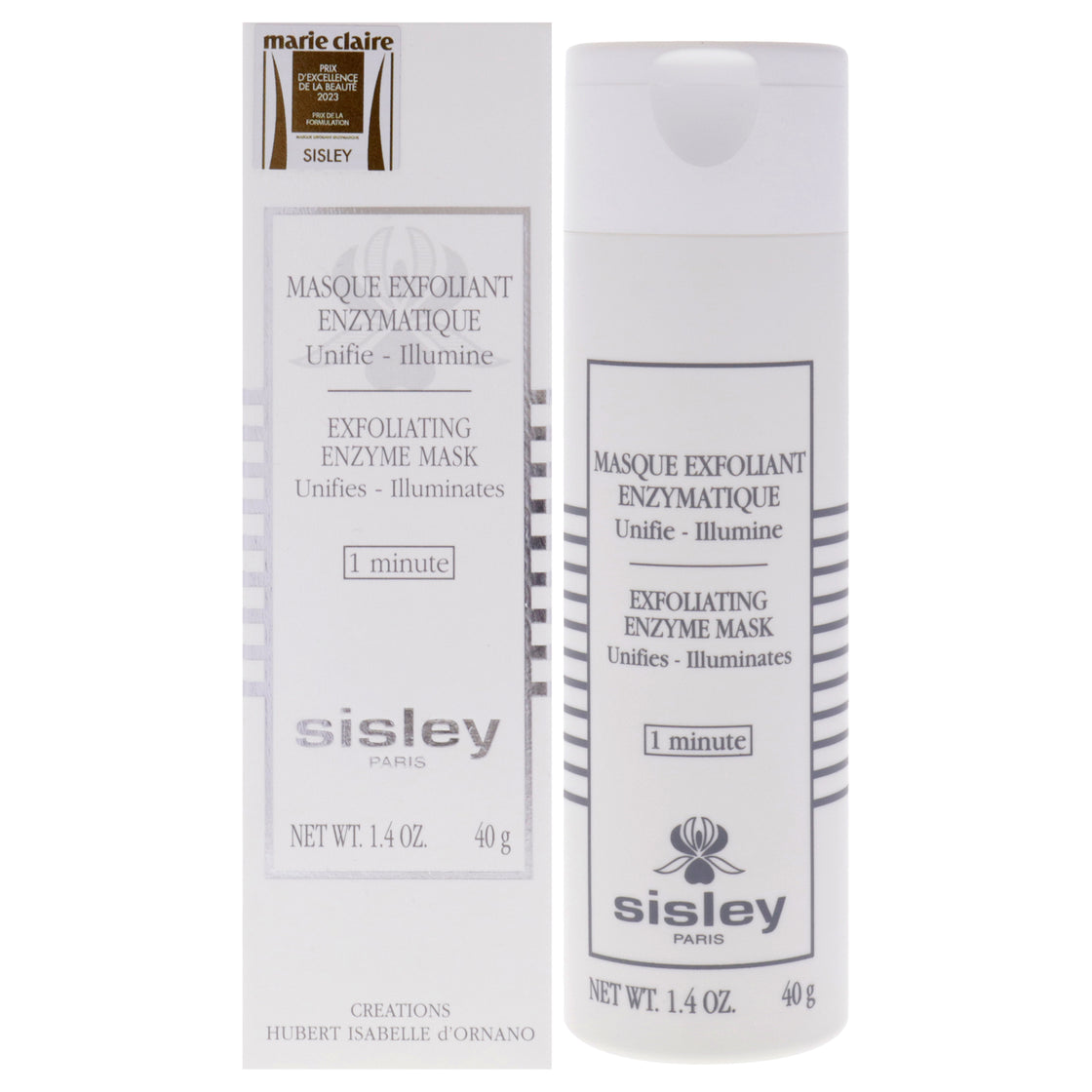 Exfoliating Enzyme Mask by Sisley for Unisex - 1.4 oz Mask