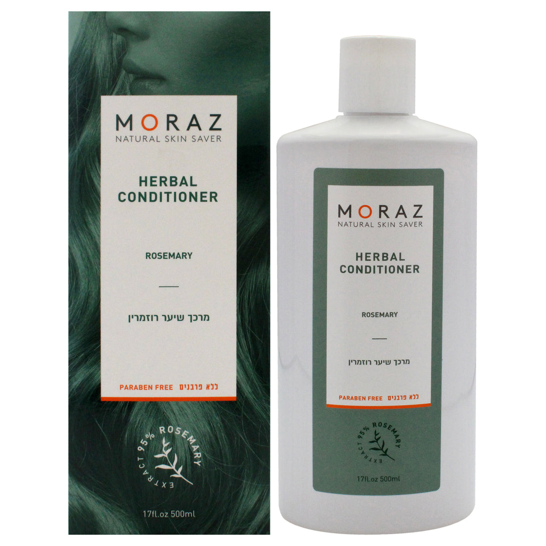 Herbal Conditioner Rosemary by Moraz for Women - 17 oz Conditioner