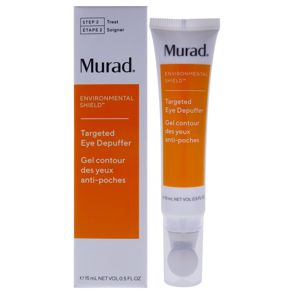 Targeted Eye Depuffer by Murad for Women - 0.5 oz Treatment