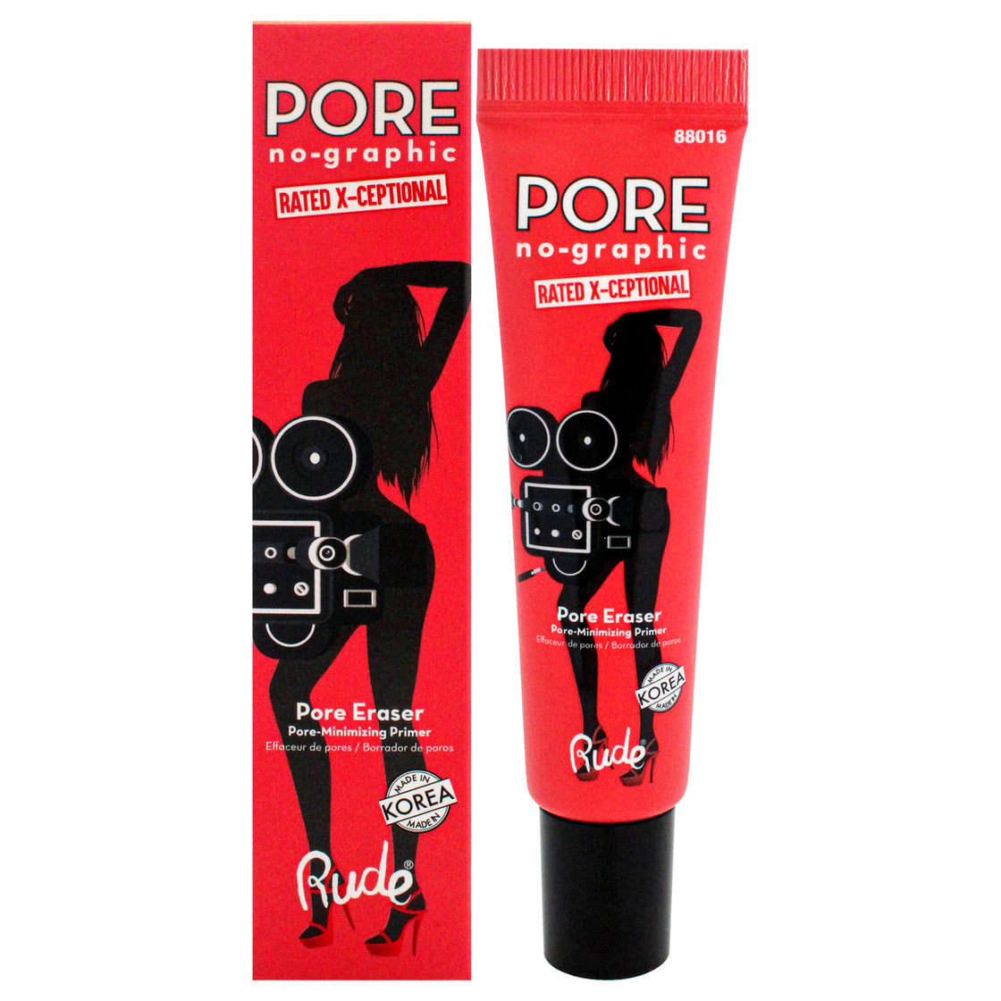 Porenographic Minimizing Primer - Pore Eraser by Rude Cosmetics for Women - 0.7 oz Primer