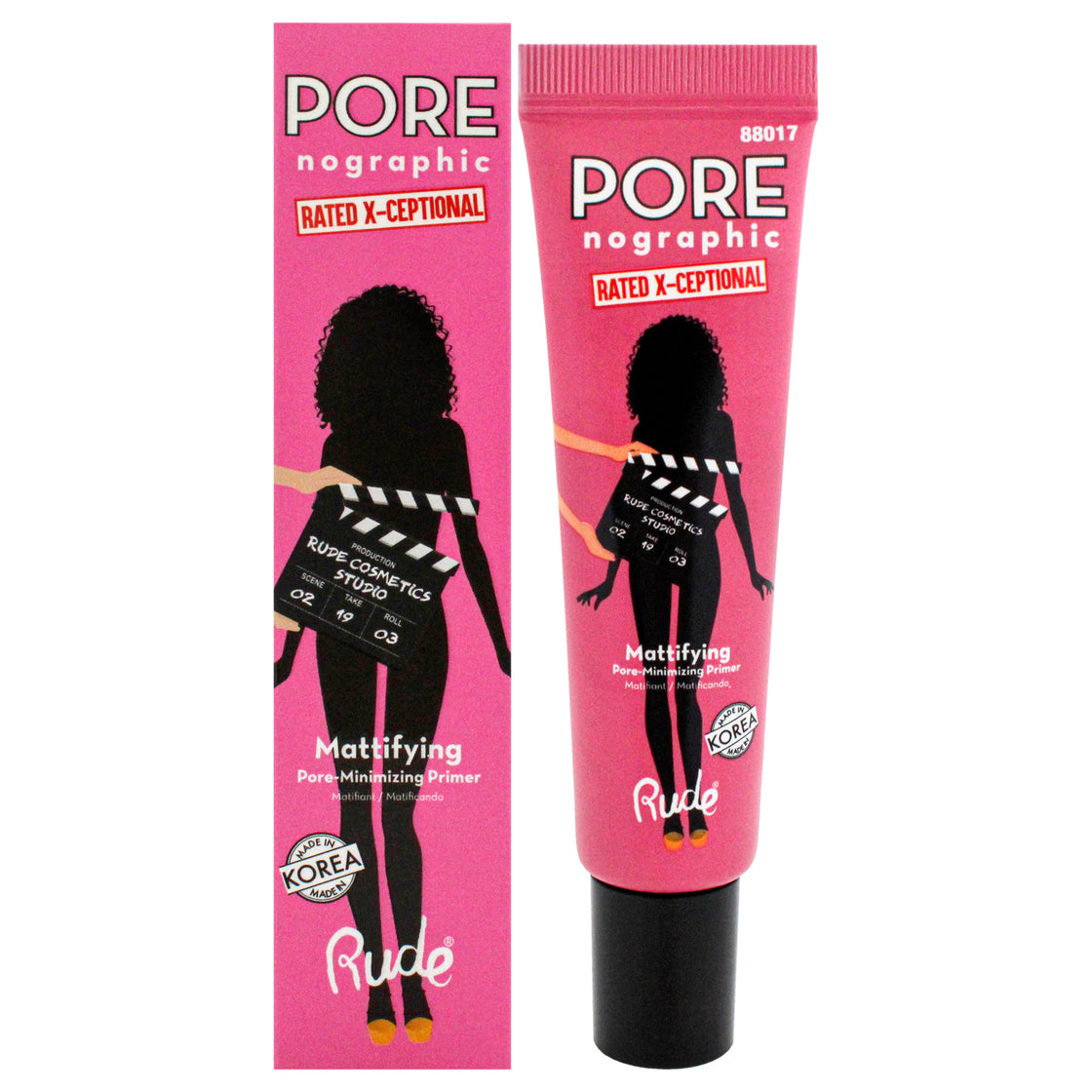 Porenographic Minimizing Primer - Mattifying by Rude Cosmetics for Women - 0.7 oz Primer