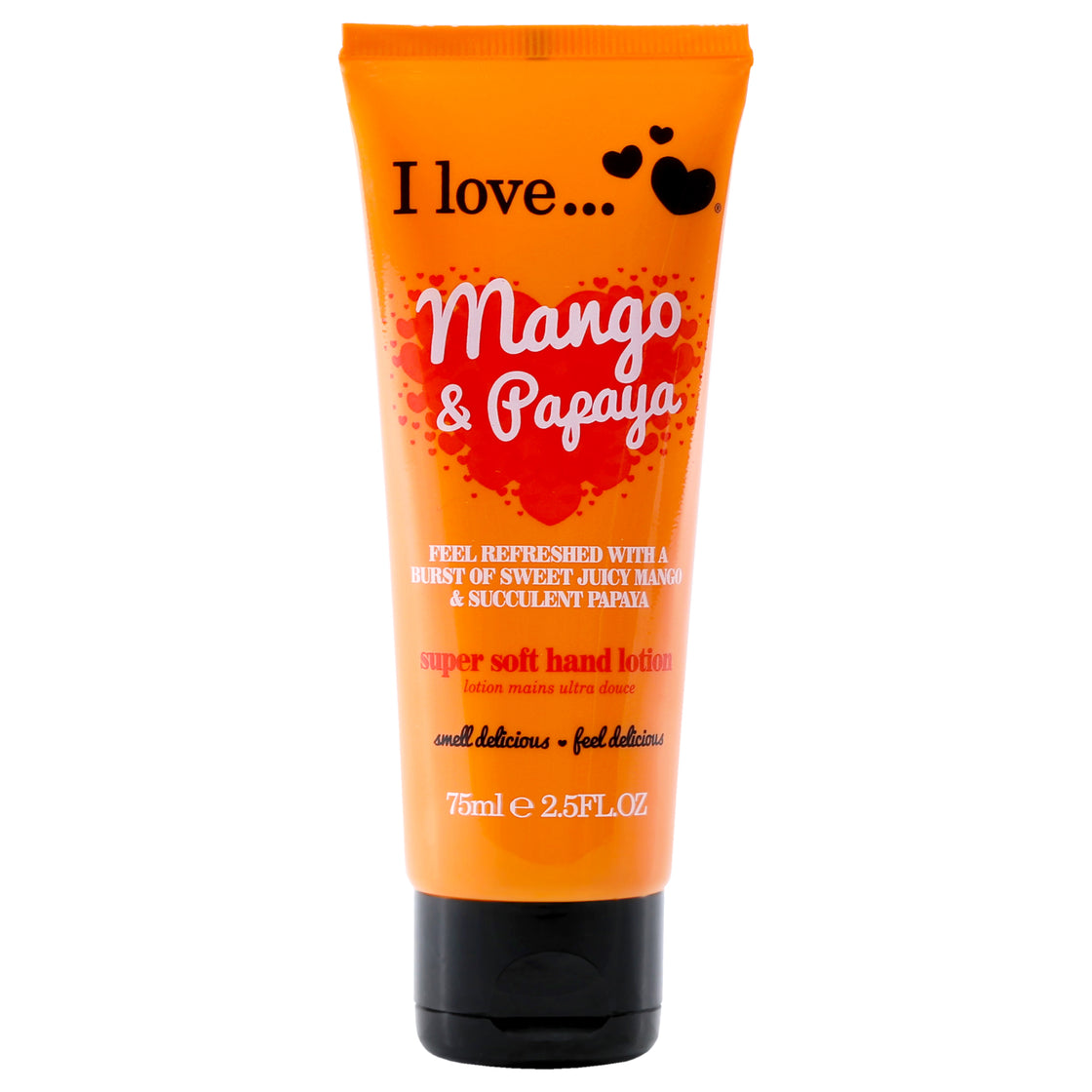 Super Soft Hand Lotion - Mango and Papaya by I Love Cosmetics for Women - 2.5 oz Lotion