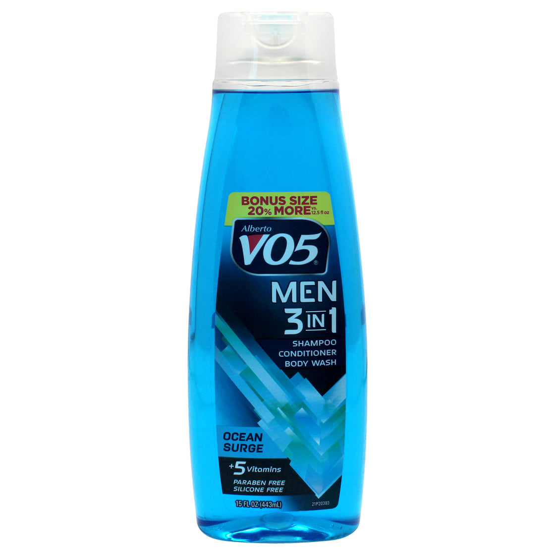 3-in-1 Ocean Surge Shampoo Conditioner and Body Wash by Alberto VO5 for Unisex - 15 oz Body Wash