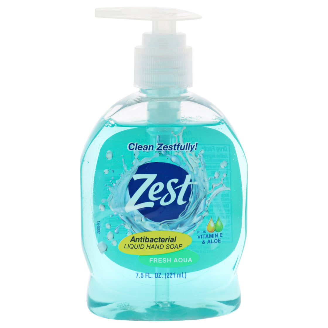 Antibacterial Liquid Hand Soap - Fresh Aqua by Zest for Unisex - 7.5 oz Soap