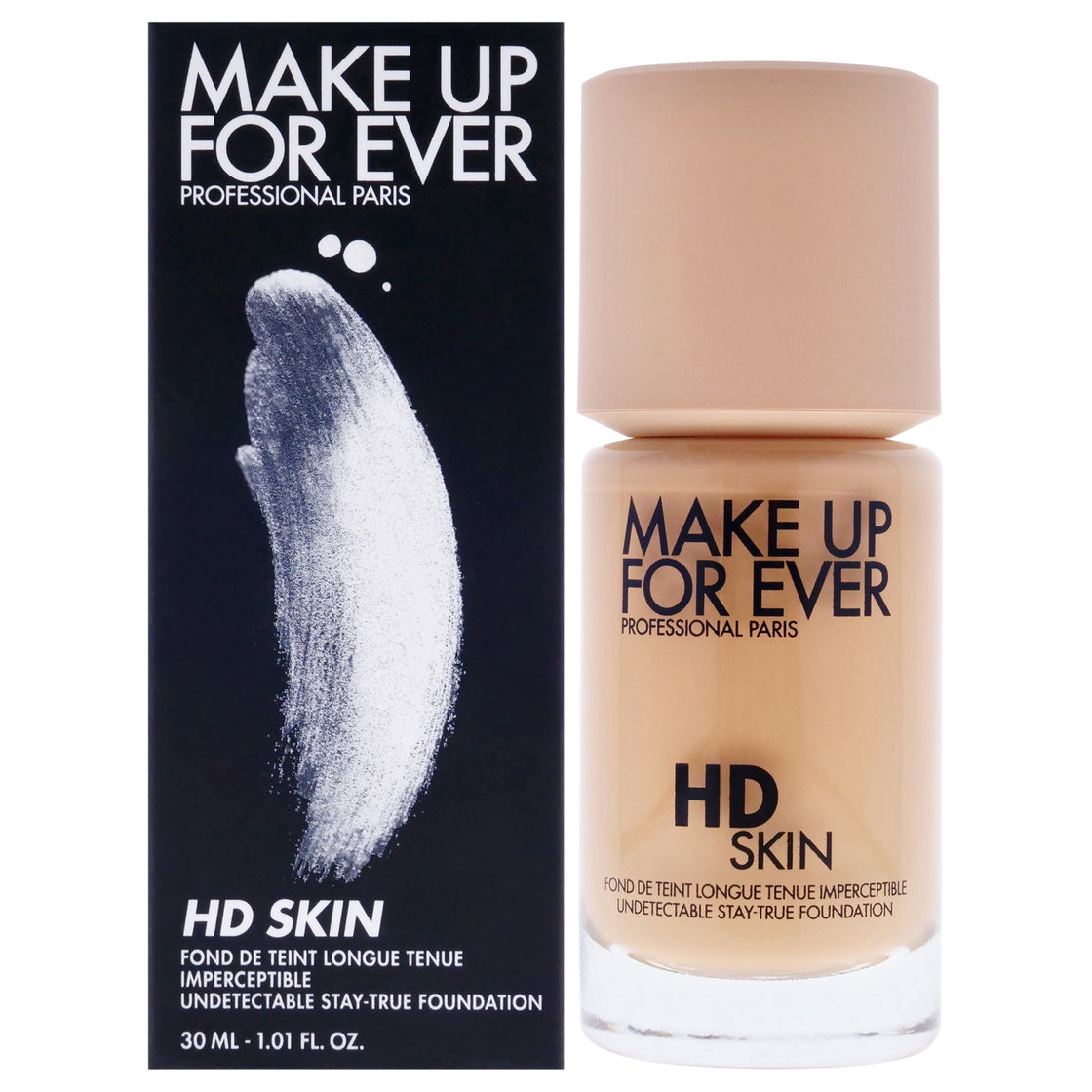 HD Skin Undetectable Stay-True Foundation - 2R24 Cool Nude by Make Up For Ever for Women - 1.01 oz Foundation