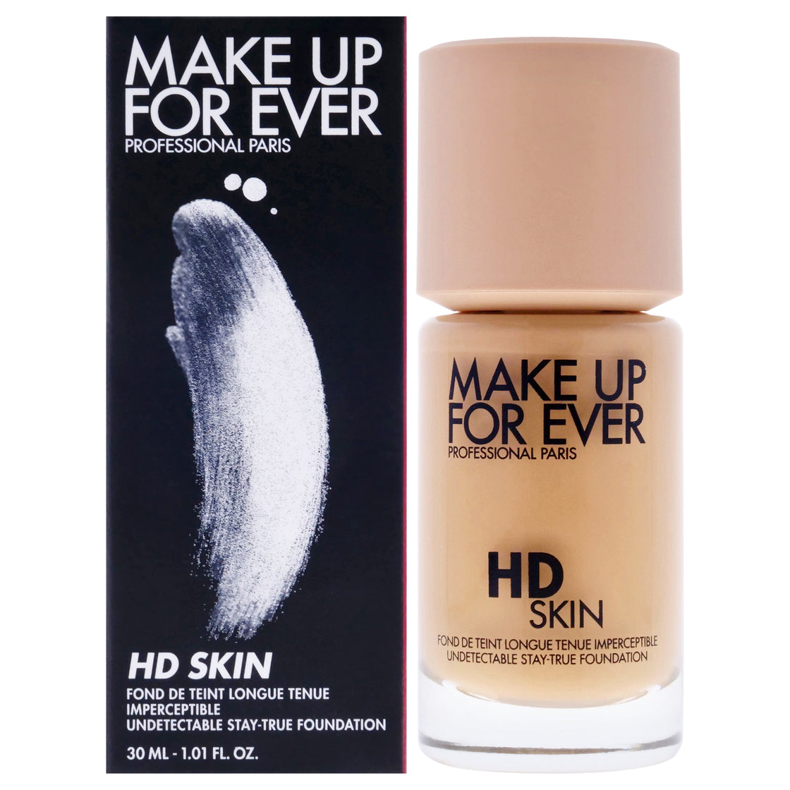 HD Skin Undetectable Stay-True Foundation - 2Y32 Warm Caramel by Make Up For Ever for Women - 1.01 oz Foundation