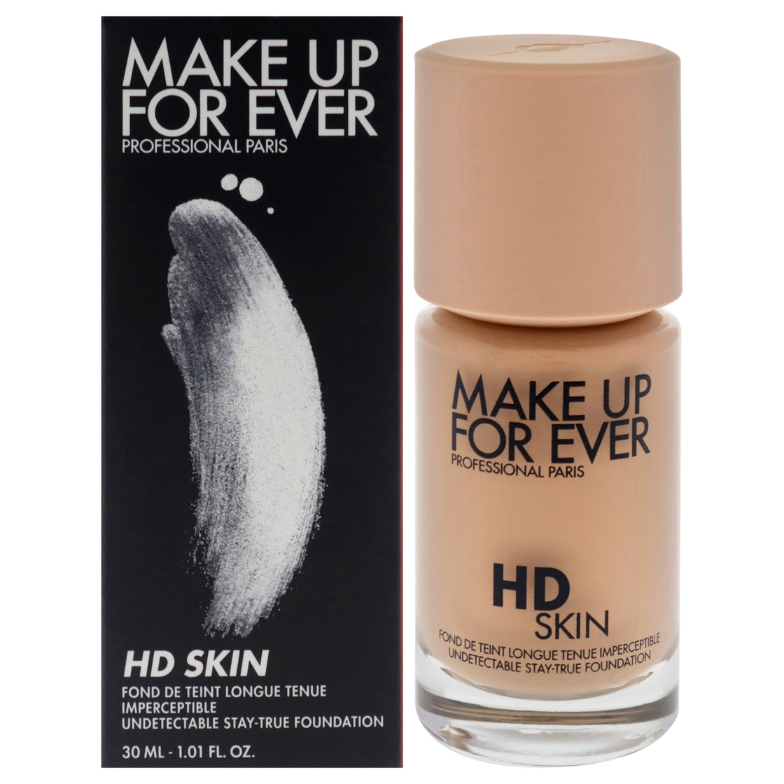 HD Skin Undetectable Stay-True Foundation - 2N34 Honey by Make Up For Ever for Women - 1.01 oz Foundation