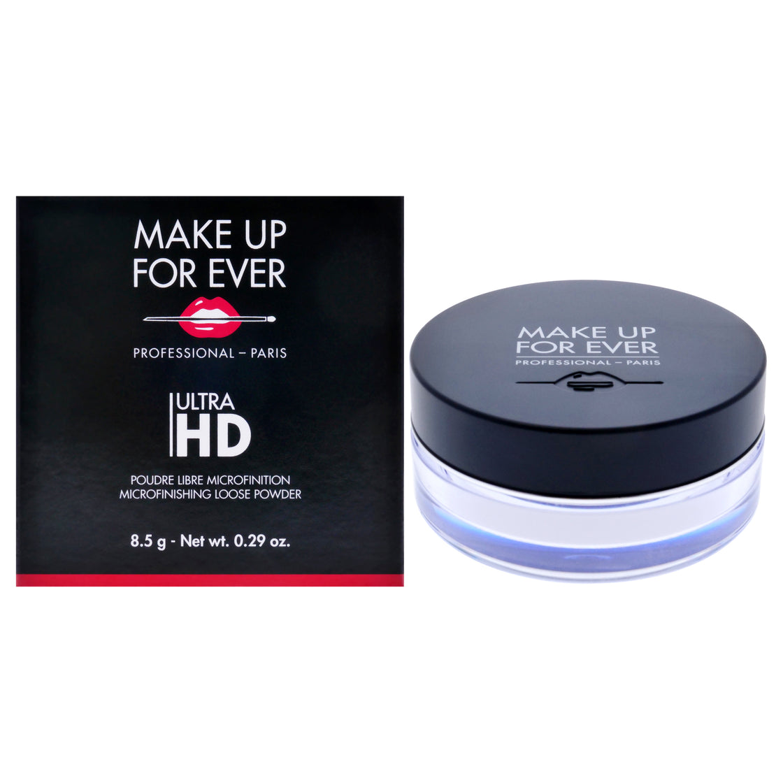 Ultra HD Microfinishing Loose Powder - 1 Translucent by Make Up For Ever for Women - 0.29 oz Powder