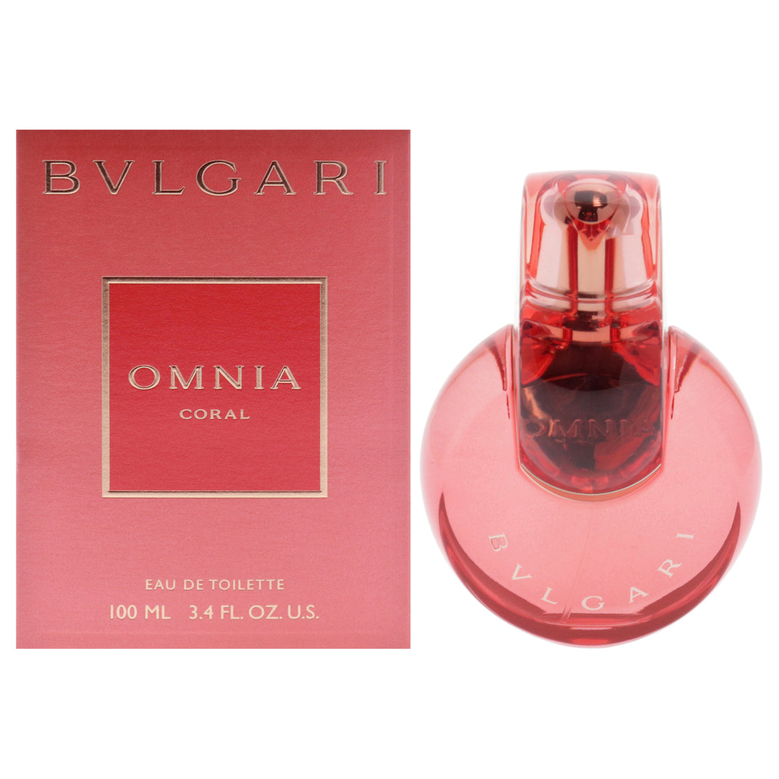 Bvlgari Omnia Coral by Bvlgari for Women - 3.4 oz EDT Spray