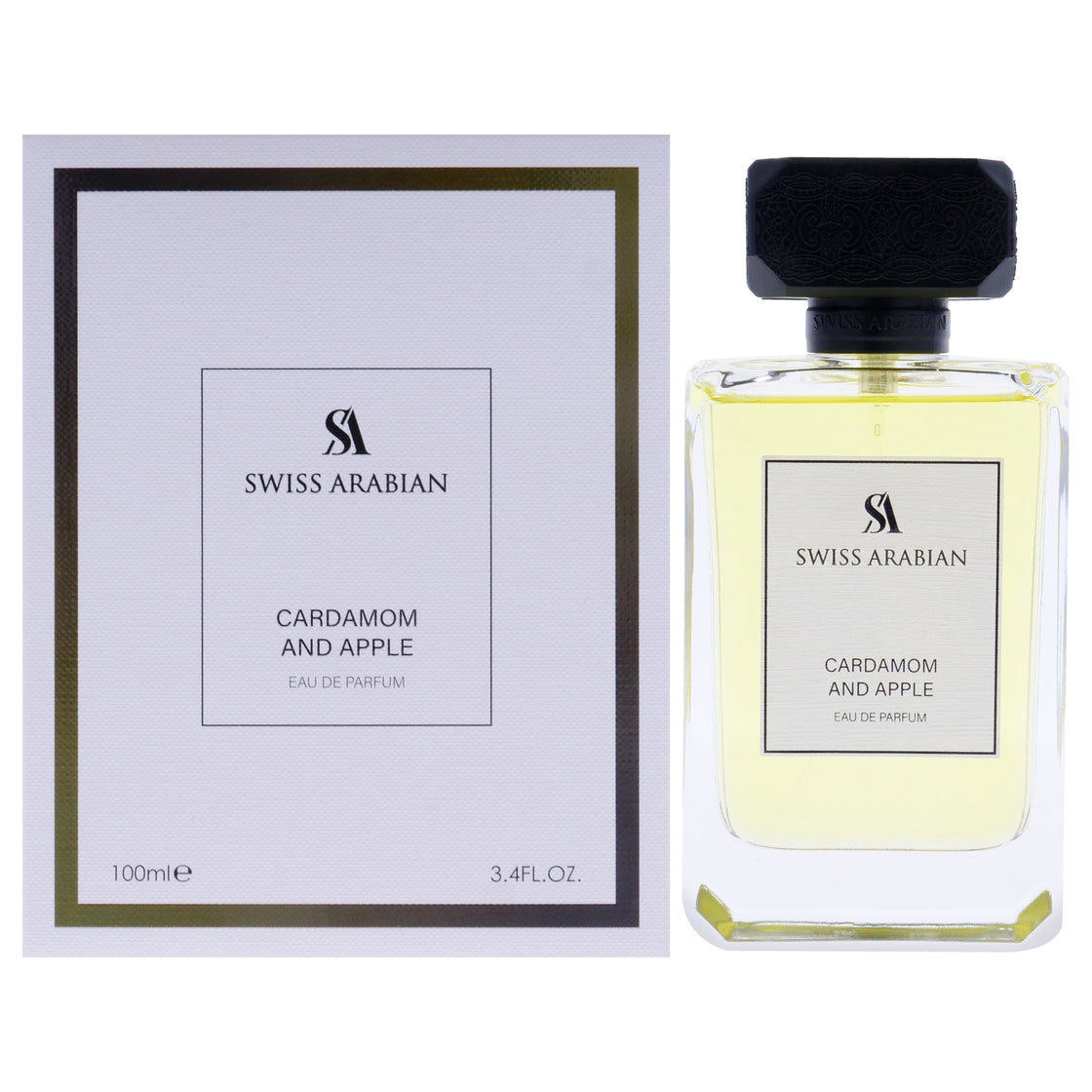 Cardamom and Apple by Swiss Arabian for Men - 3.4 oz EDP Spray