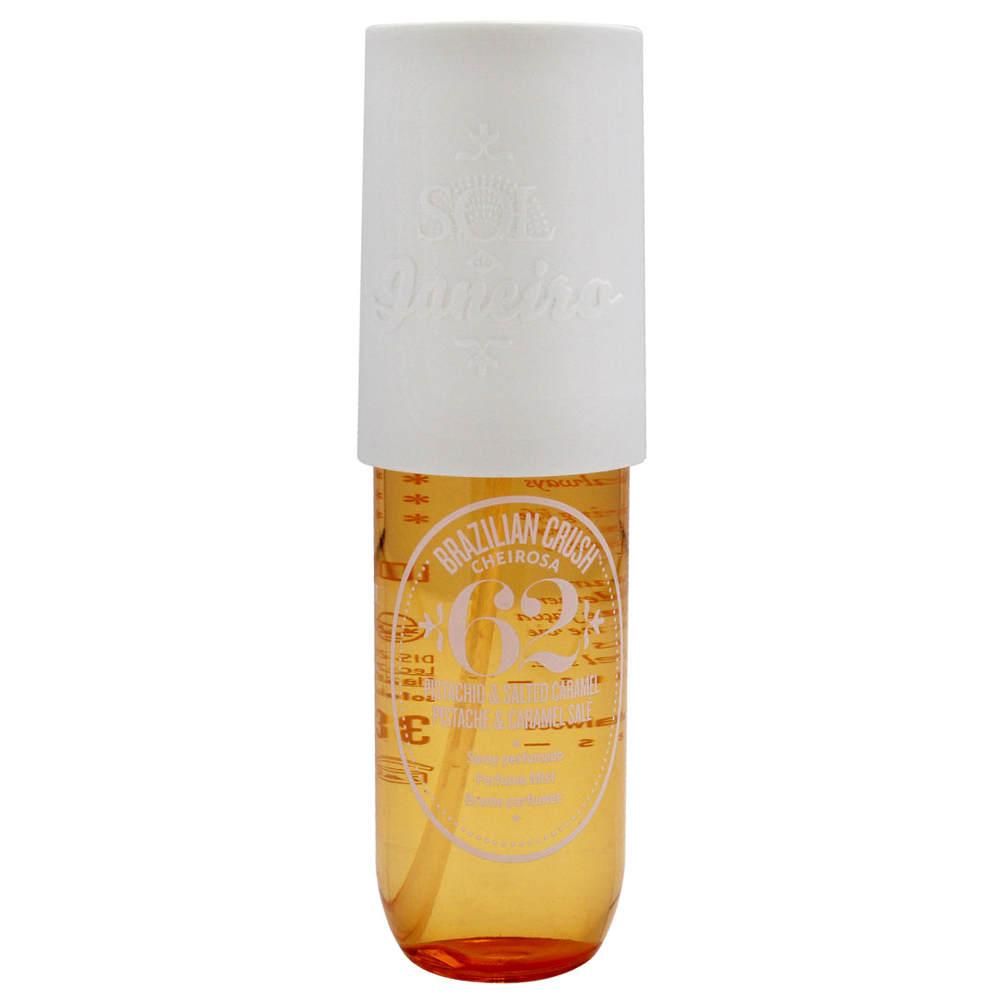 Brazilian Crush Cheirosa 62 - Pistacho and Salted Caramel-Vanilla by Sol de Janeiro for Unisex - 3 oz Perfume Mist