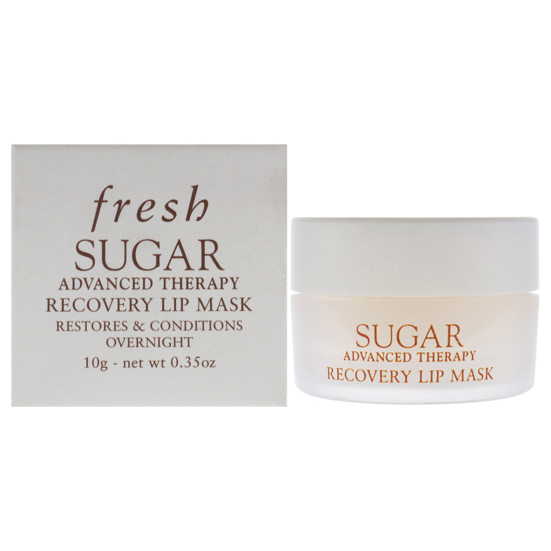 Sugar Advanced Therapy Recovery Lip Mask by Fresh for Women - 0.35 oz Lip Mask