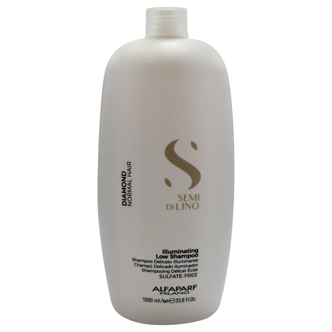 Semi Di Lino Diamond Illuminating Low Shampoo by Alfaparf Milano for Unisex - 33.8 oz Shampoo