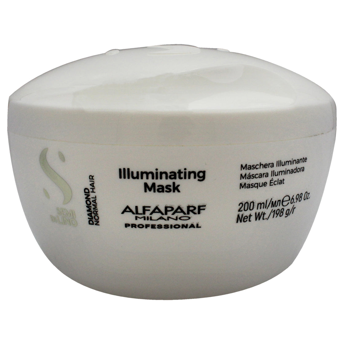 Semi Di Lino Diamond Illuminating Mask by Alfaparf Milano for Unisex - 6.98 oz Masque