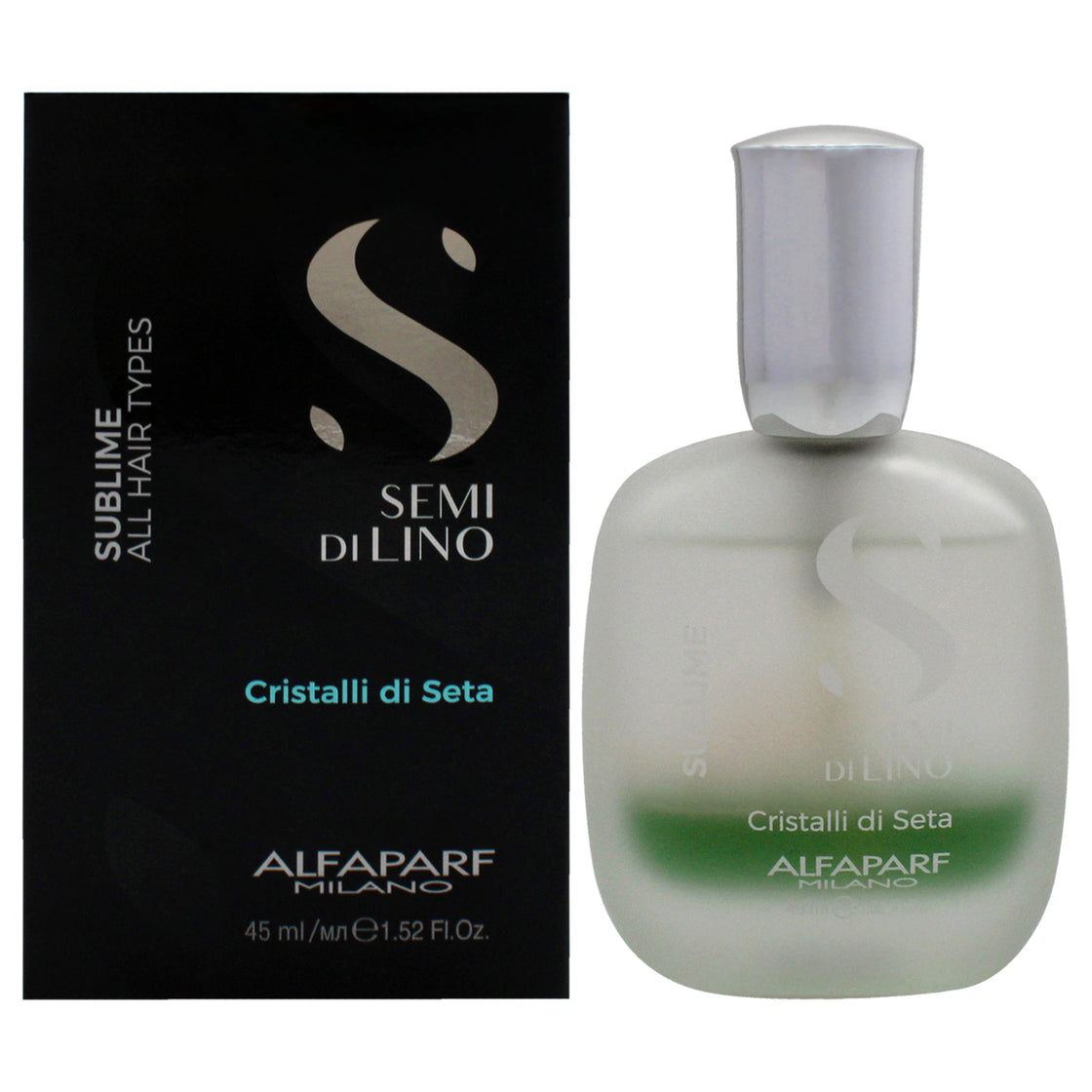 Semi Di Lino Sublime Cristalli di Seta by Alfaparf Milano for Unisex - 1.52 oz Serum