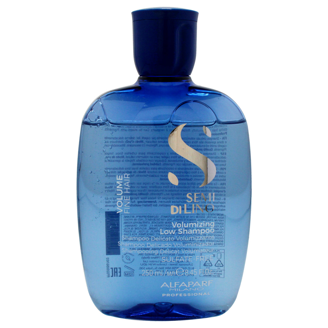 Semi Di Lino Volumizing Low Shampoo by Alfaparf Milano for Unisex - 8.45 oz Shampoo