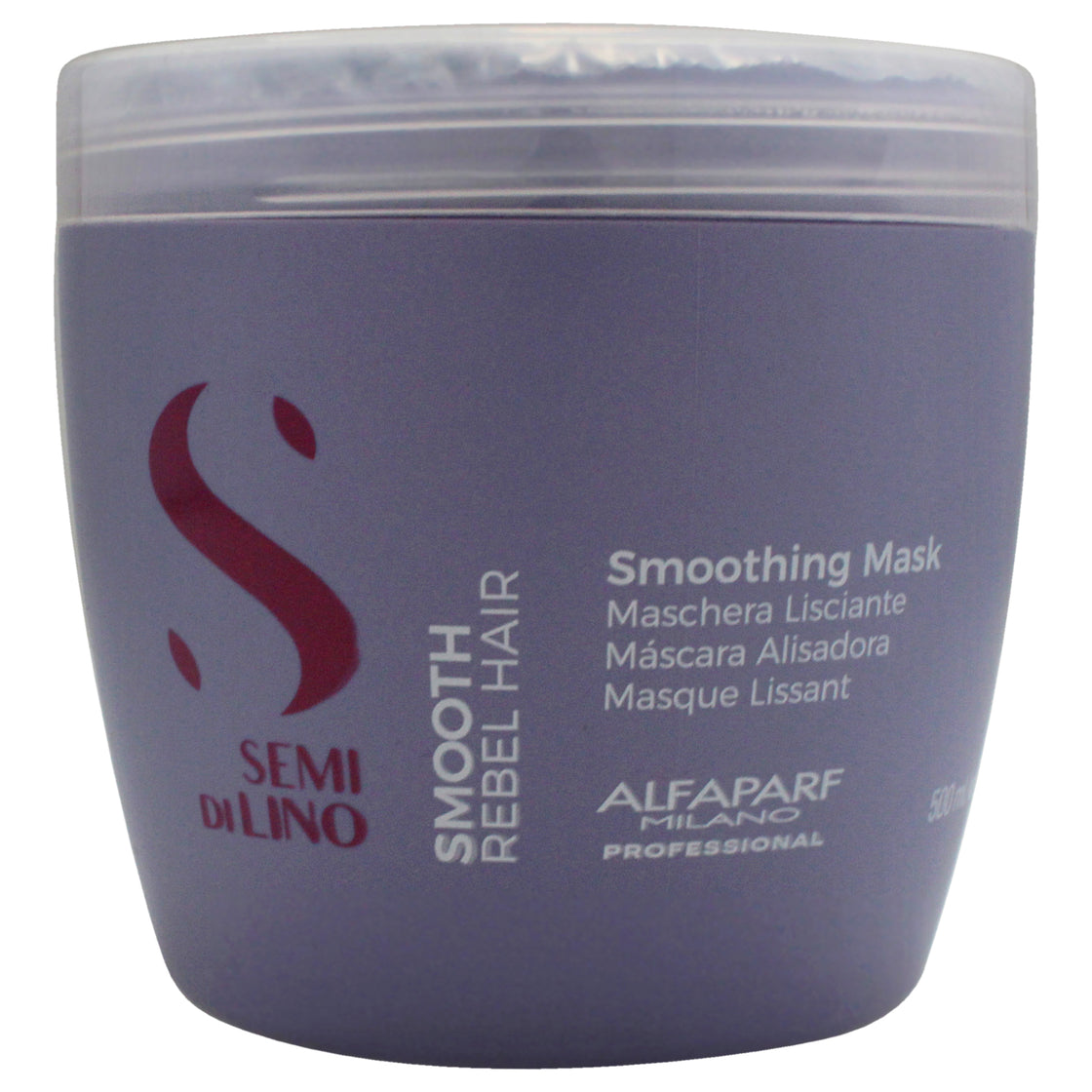 Semi Di Lino Smooth Smoothing Mask by Alfaparf Milano for Unisex - 16.9 oz Masque