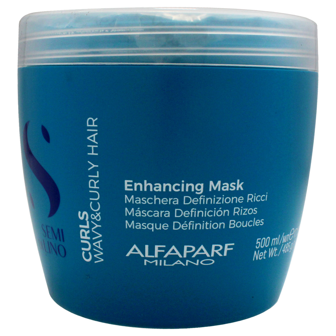 Semi Di Lino Curls Enhancing Mask by Alfaparf Milano for Unisex - 16.9 oz Masque