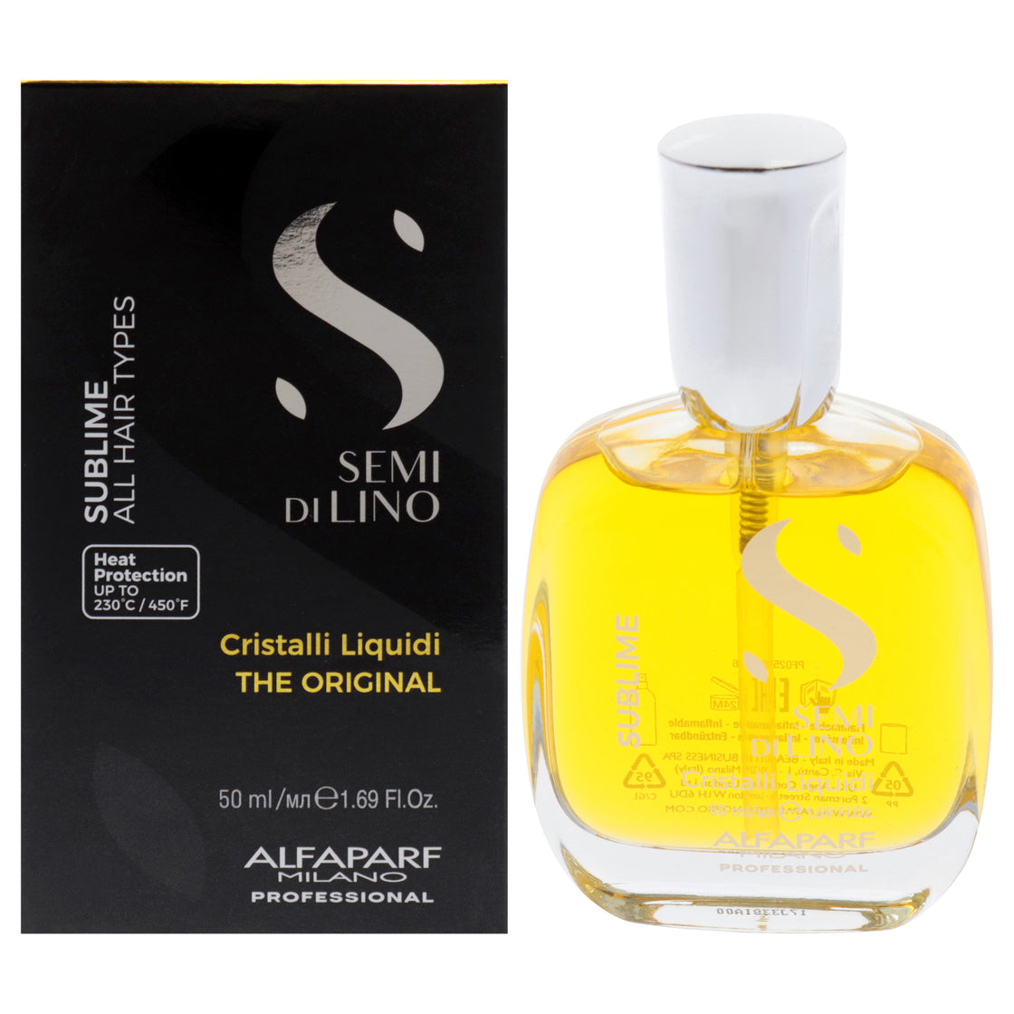 Semi Di Lino Sublime Cristalli Liquidi The Original by Alfaparf Milano for Unisex - 1.69 oz Treatment