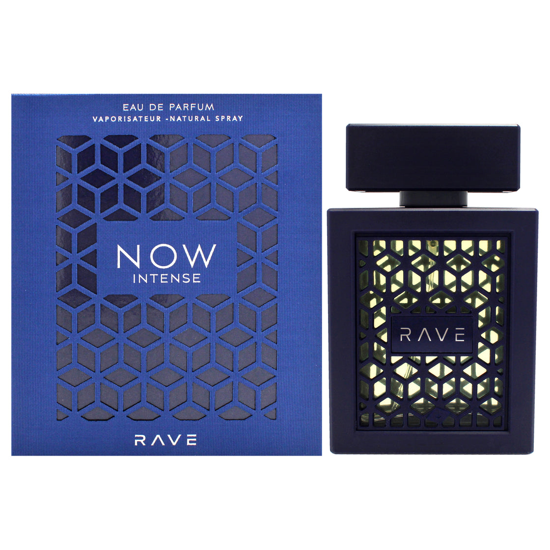 Rave Now Intense by Lattafa for Men - 3.4 oz EDP Spray