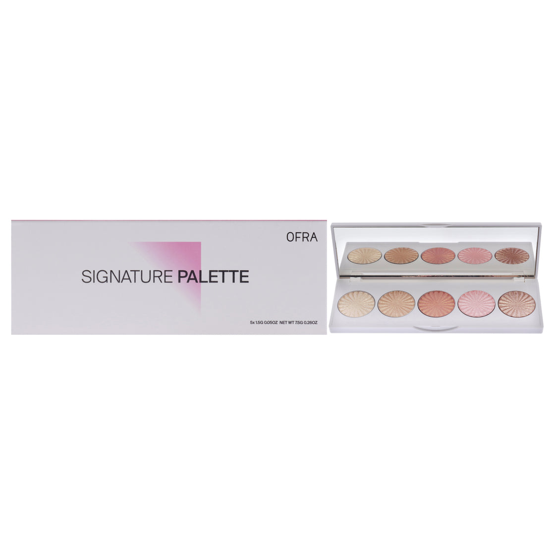 Signature Palette - #OFRAglow by Ofra for Women - 0.26 oz Highlighter