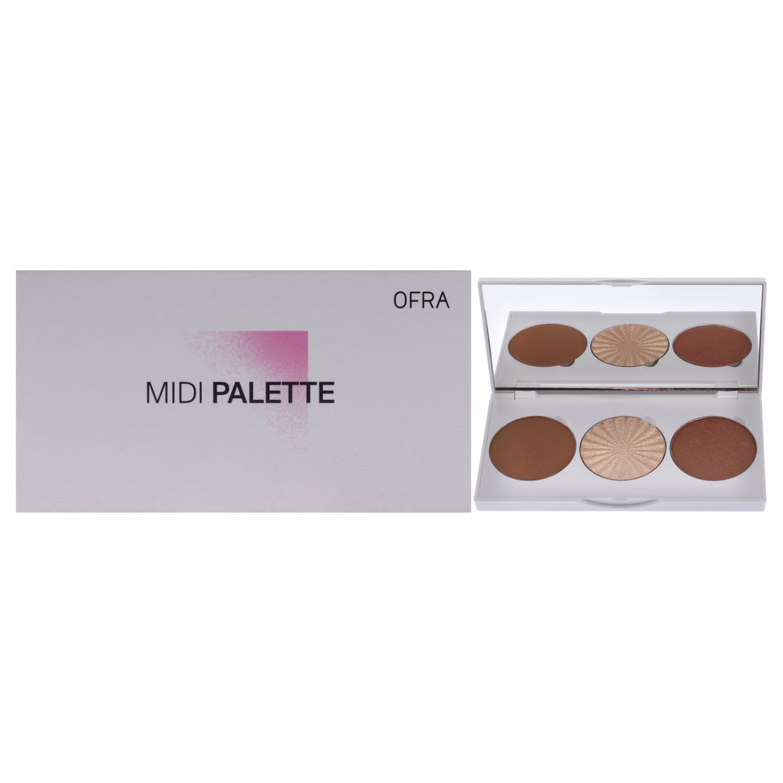 Midi Palette - Face it - Medium by Ofra for Women - 0.32 oz Makeup