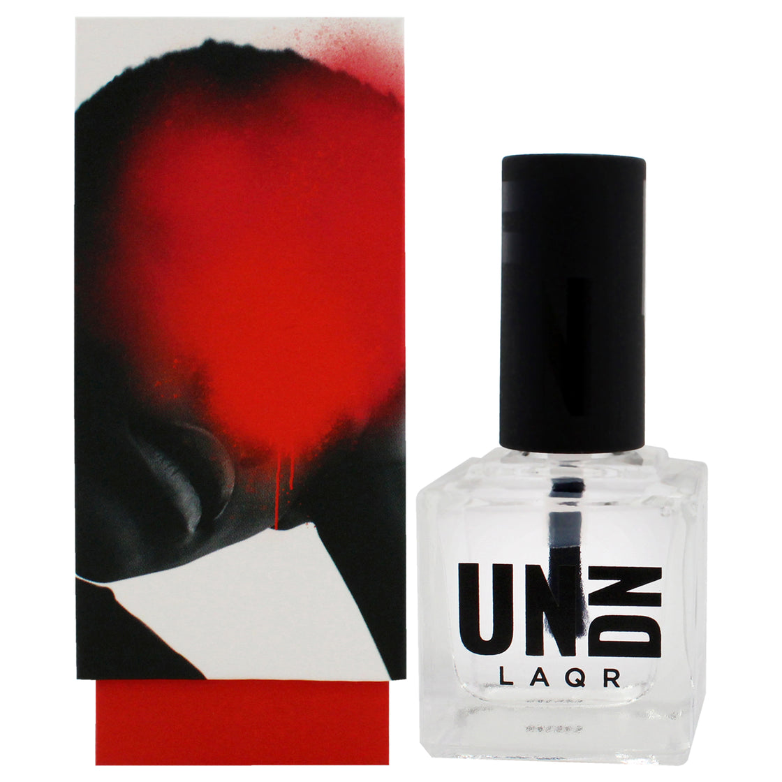 Vegan Nail Polish - 0101 Gloss Top and Bottom Coat by UNDN for Women - 0.5 oz Nail Polish