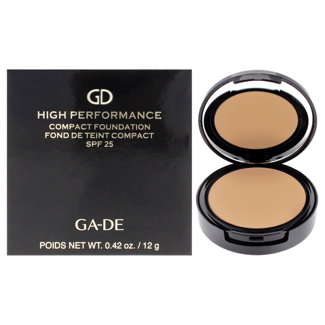 High Performance Compact Foundation SPF 25 - 01 Natural by GA-DE for Women - 0.42 oz Foundation