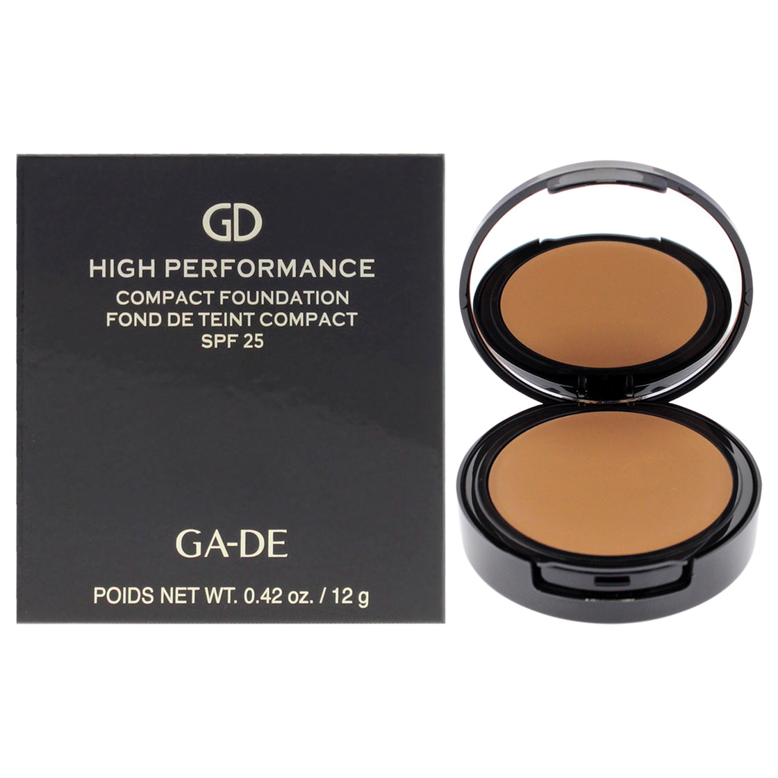 High Performance Compact Foundation SPF 25 - 04 Almond by GA-DE for Women - 0.42 oz Foundation