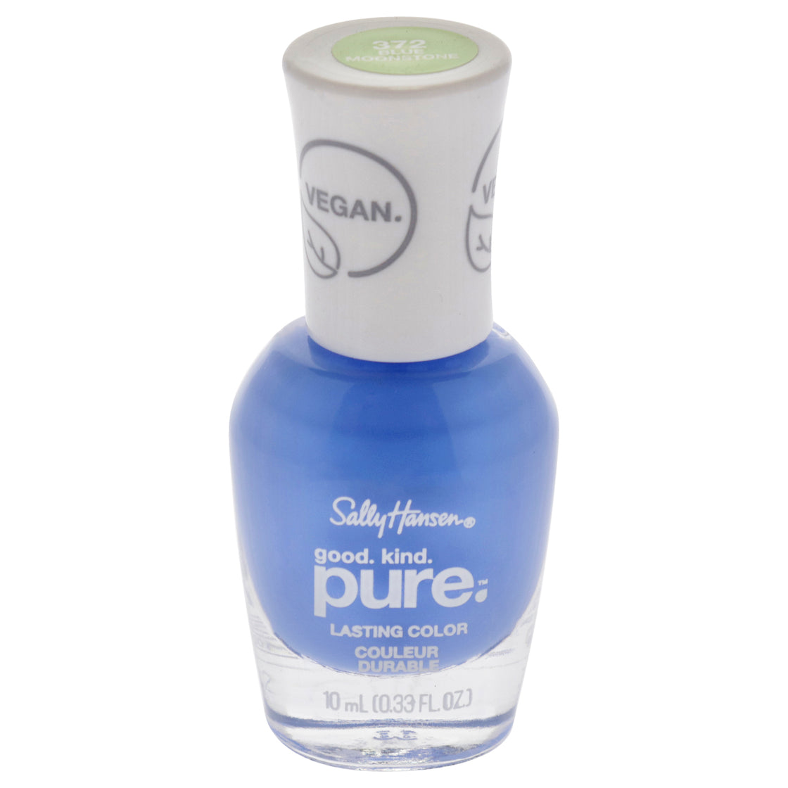 Good Kind Pure Vegan - 372 Blue Moonstone by Sally Hansen for Women - 0.33 oz Nail Polish