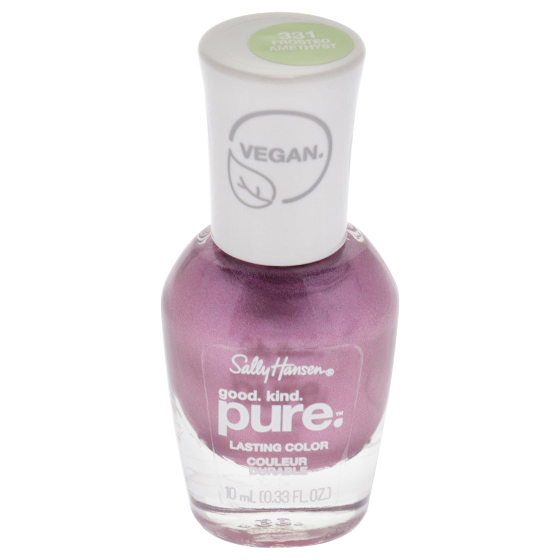 Good Kind Pure Vegan - 331 Frosted Amethyst by Sally Hansen for Women - 0.33 oz Nail Polish