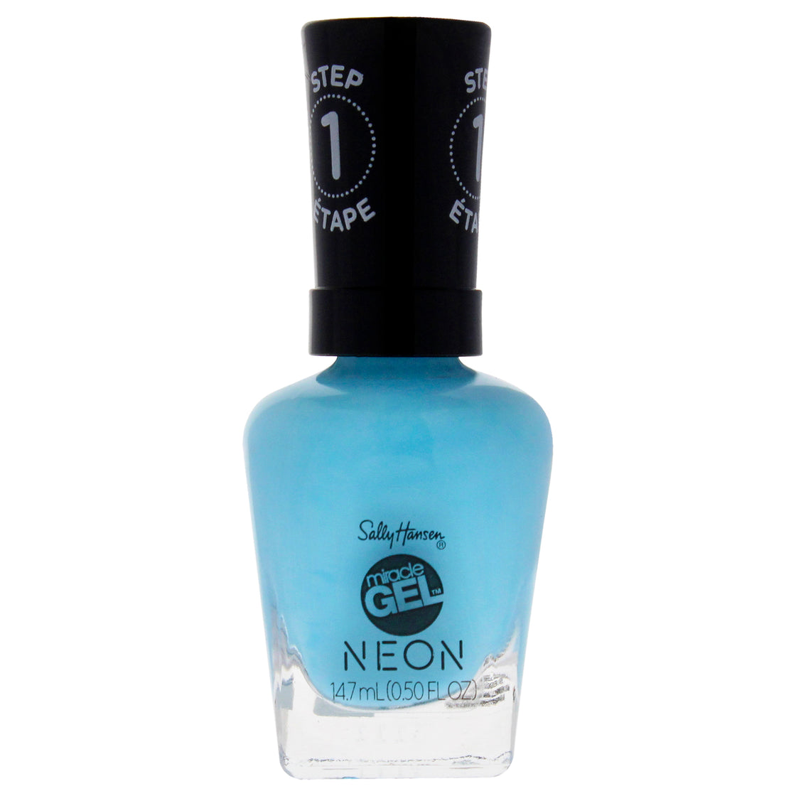 Miracle Gel Neon - 053 Miami Ice by Sally Hansen for Women - 0.5 oz Nail Polish