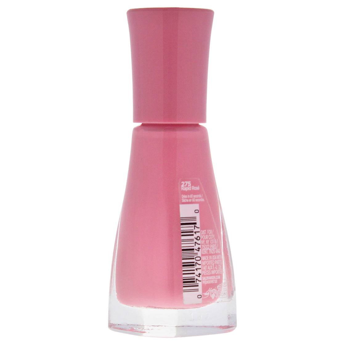 Insta-Dri Nail Color - 275 Rapid Rose by Sally Hansen for Women - 0.31 oz Nail Polish