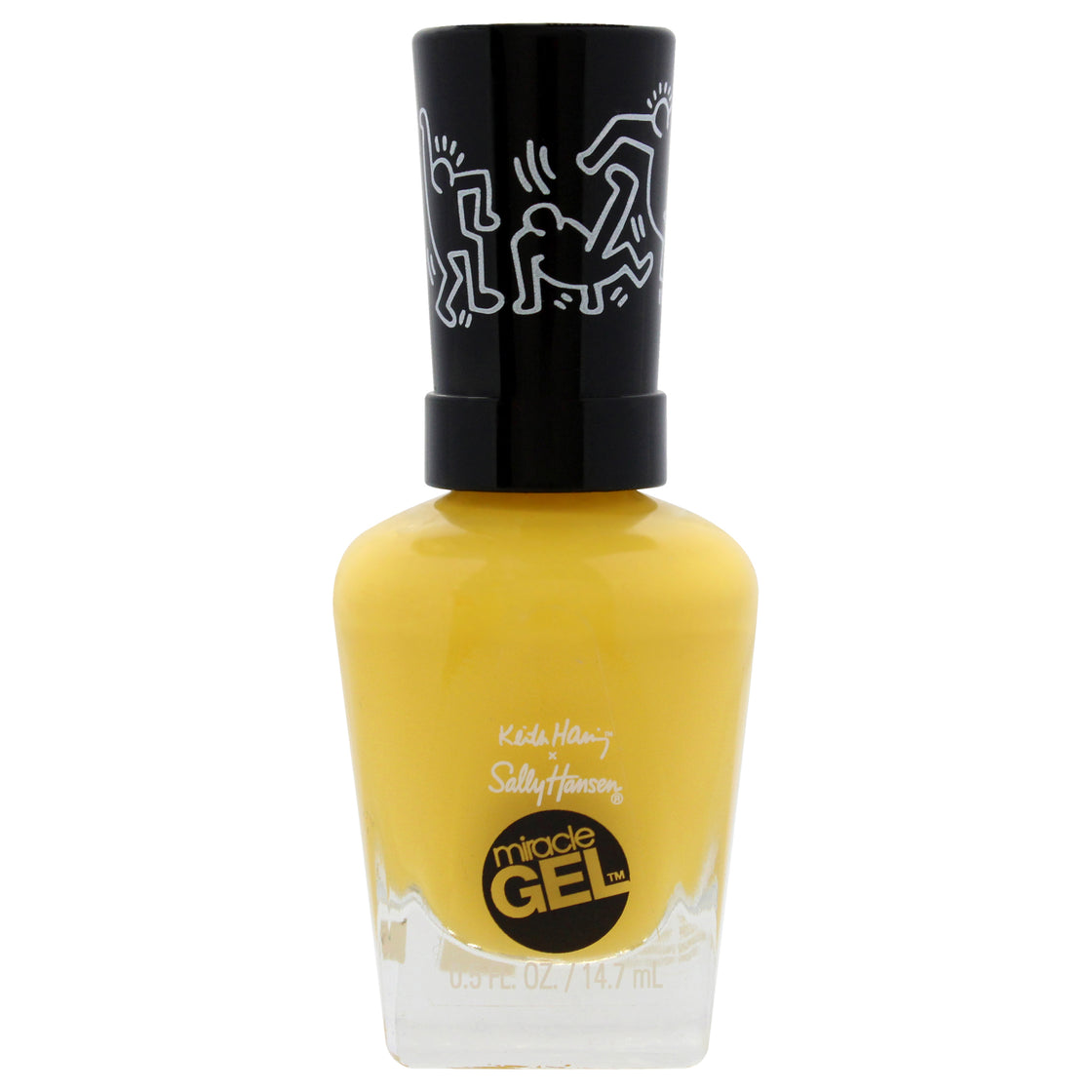 Miracle Gel Keith Haring - 921 Writing On The Walls by Sally Hansen for Women - 0.5 oz Nail Polish