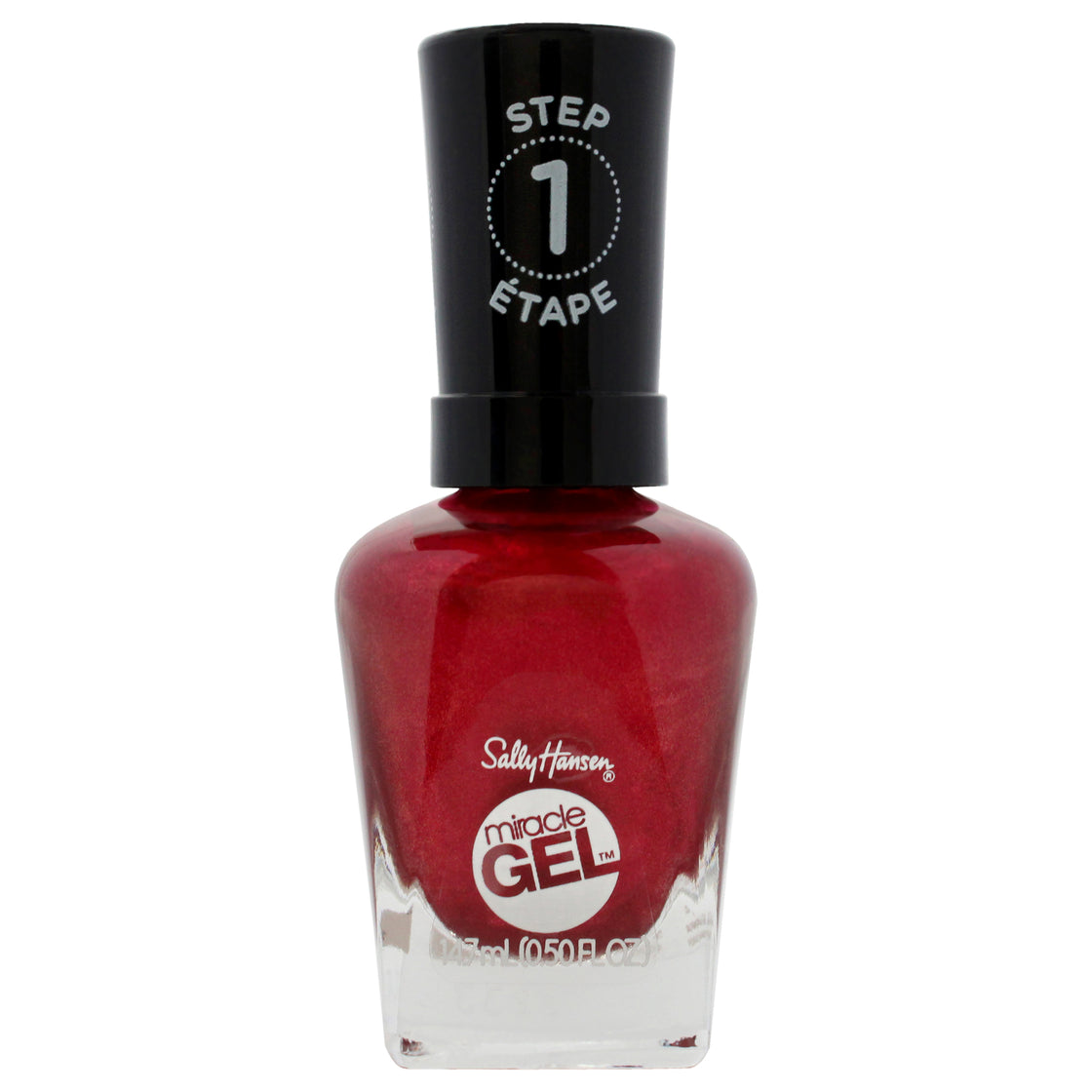 Miracle Gel - 469 Bordeaux Glow by Sally Hansen for Women - 0.5 oz Nail Polish