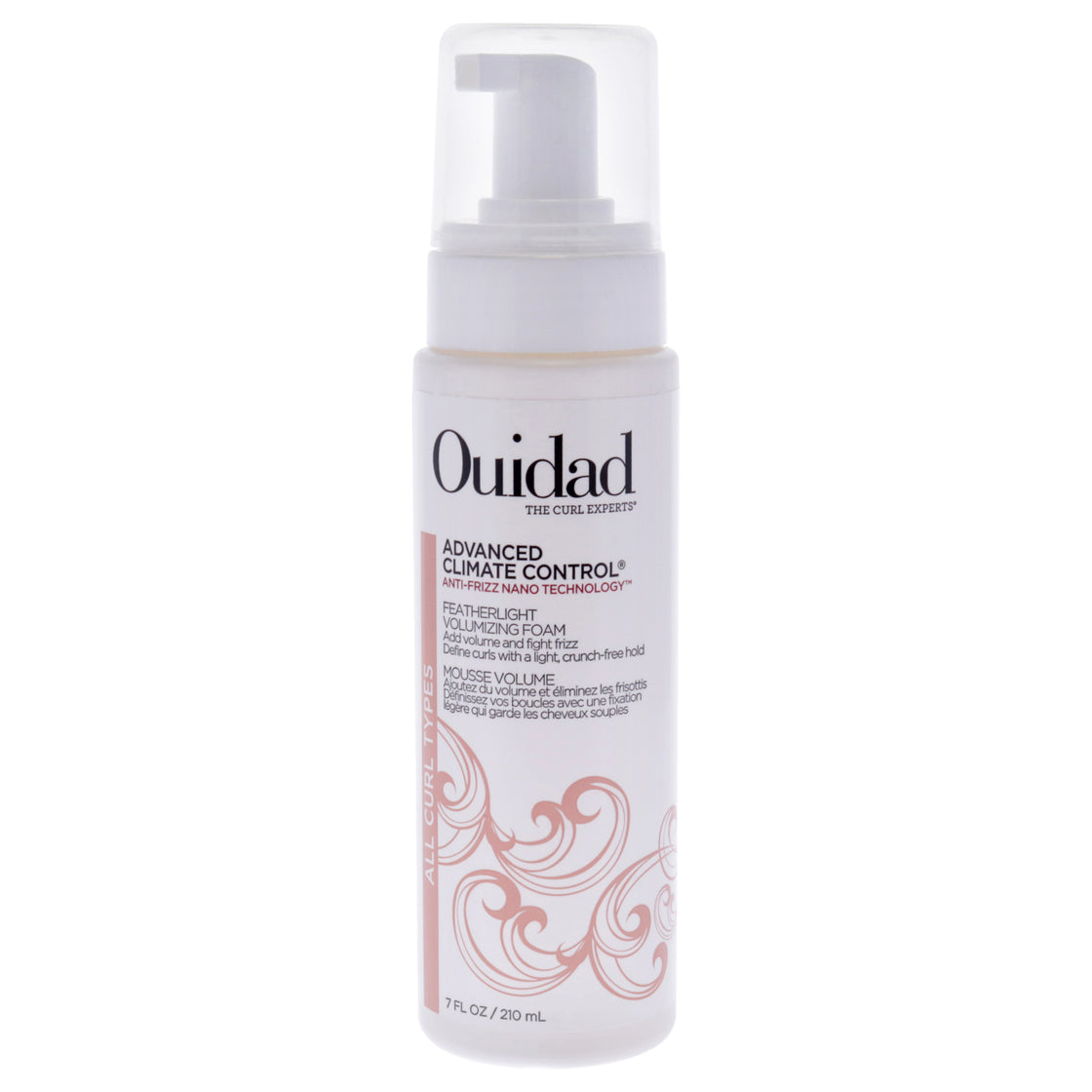 Advanced Climate Control Featherlight Volumizing Foam by Ouidad for Unisex - 7 oz Foam