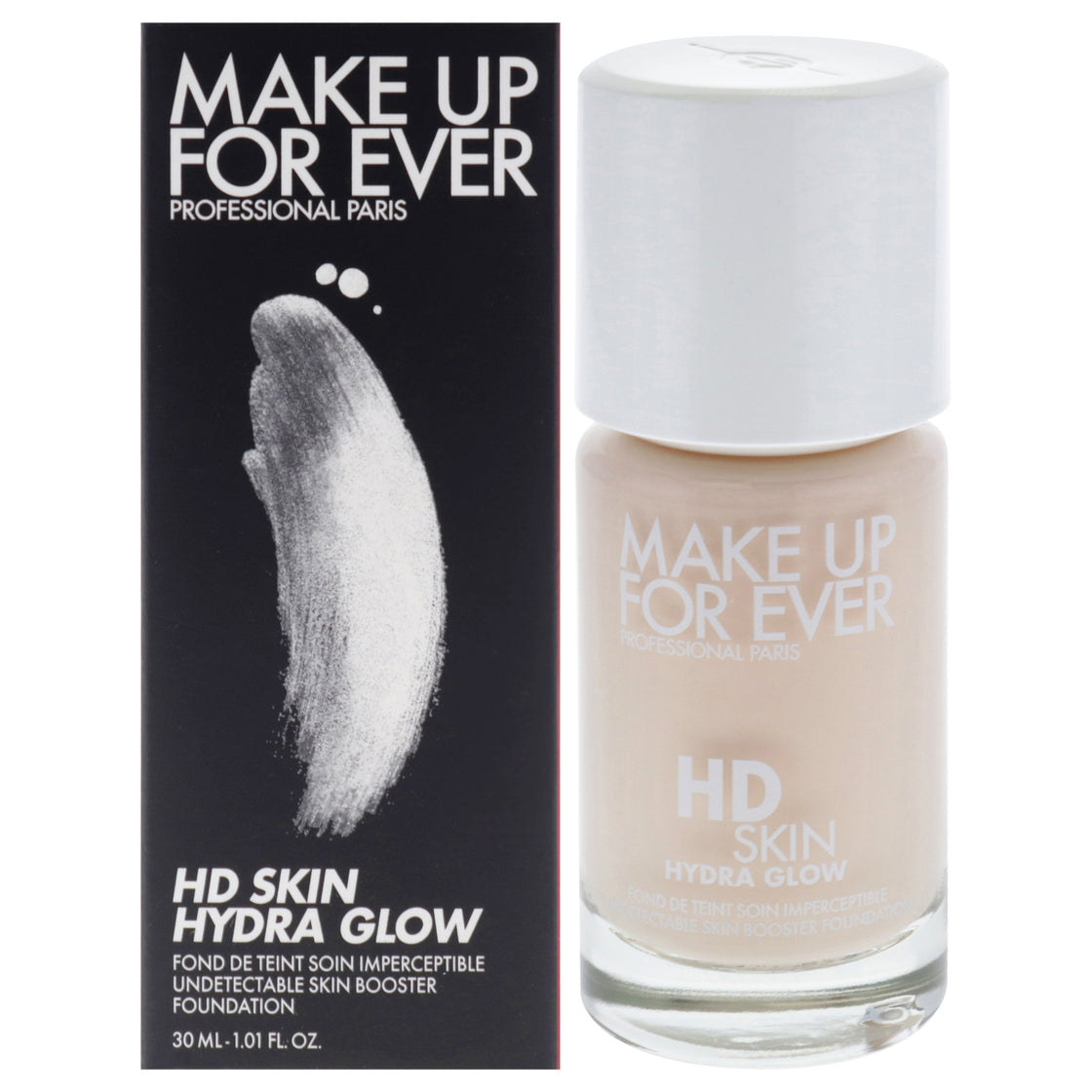 HD Skin Hydra Glow - 1N00 Alabaster by Make Up For Ever for Women - 1.01 oz Foundation