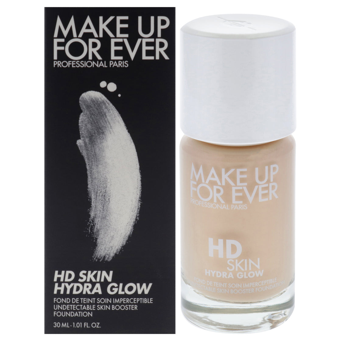 HD Skin Hydra Glow - 1Y06 Warm Vanilla by Make Up For Ever for Women - 1.01 oz Foundation