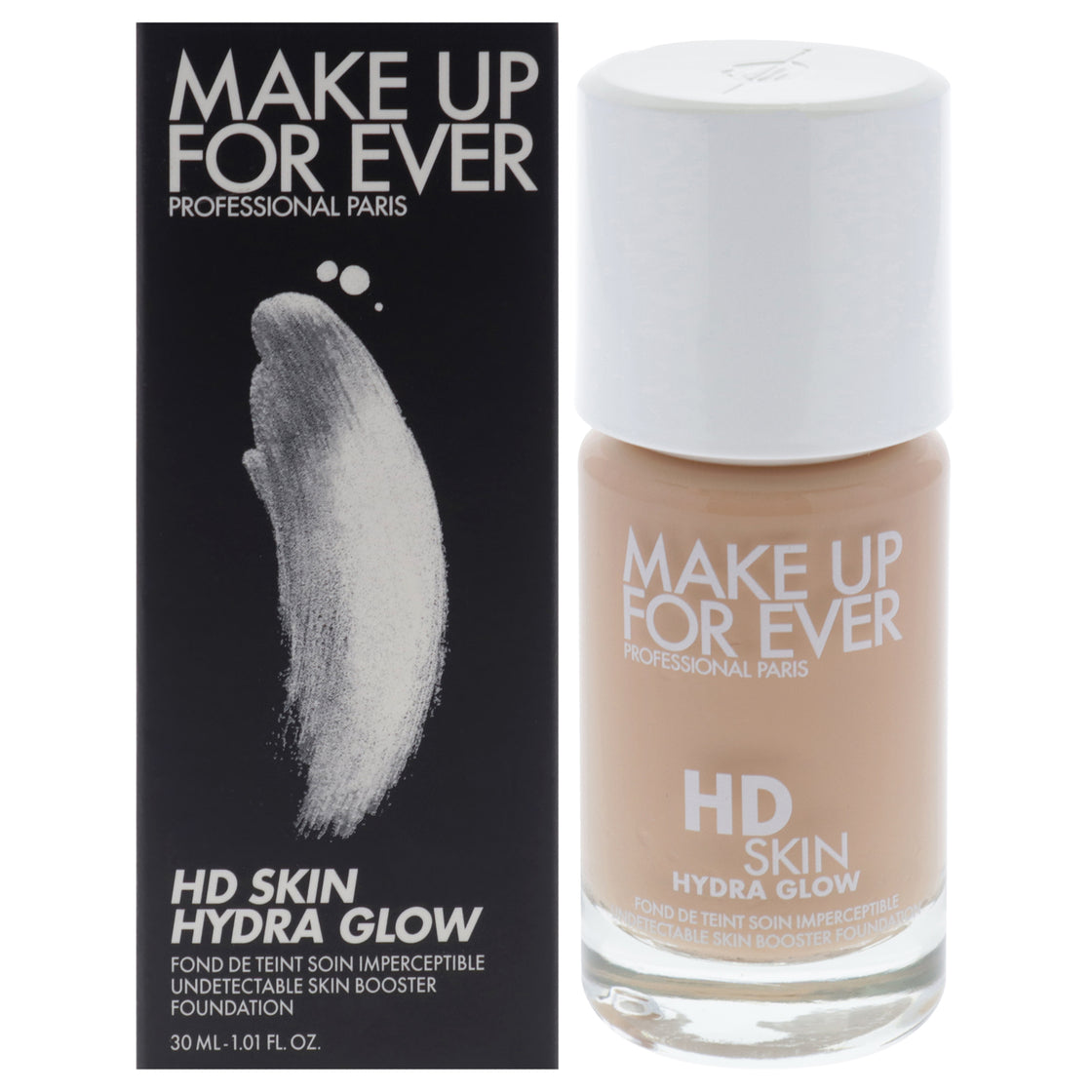 HD Skin Hydra Glow - 2R24 Cool Nude by Make Up For Ever for Women - 1.01 oz Foundation