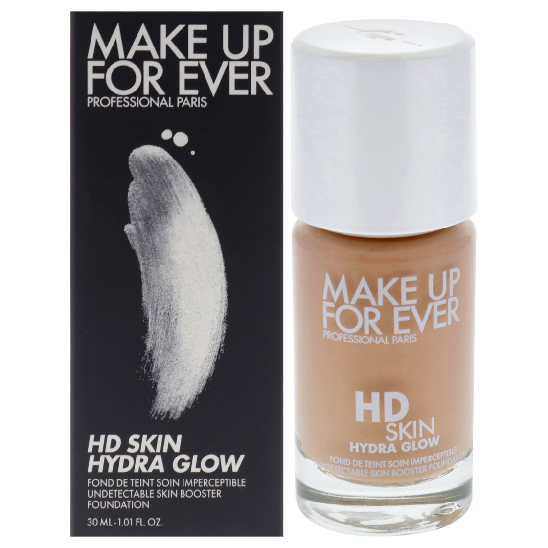 HD Skin Hydra Glow - 2R34 Cool Caramel by Make Up For Ever for Women - 1 oz Foundation