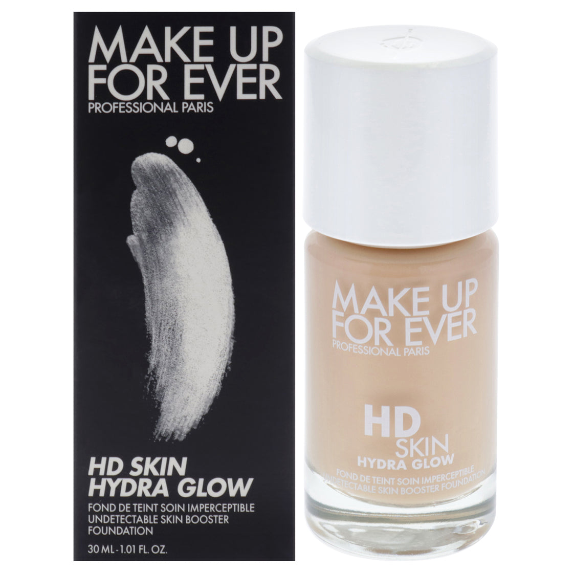 HD Skin Hydra Glow - 2Y20 Warm Nude by Make Up For Ever for Women - 1.01 oz Foundation