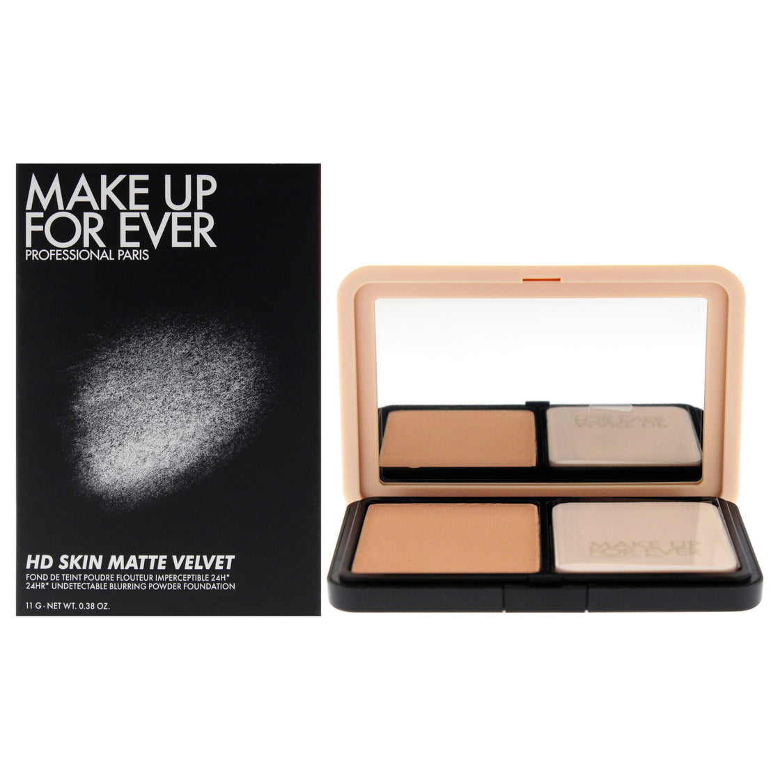 HD Skin Matte Velvet Powder Foundation - 1R12 Cool Ivory by Make Up For Ever for Women - 0.38 oz Foundation