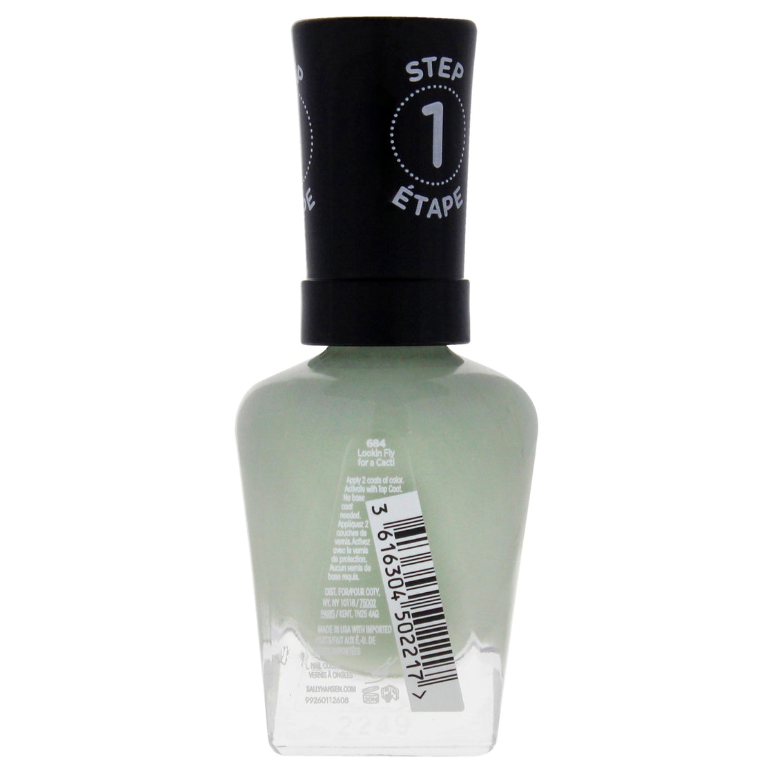 Miracle Gel - 684 Lookin Fly For A Cacti by Sally Hansen for Women - 0.5 oz Nail Polish